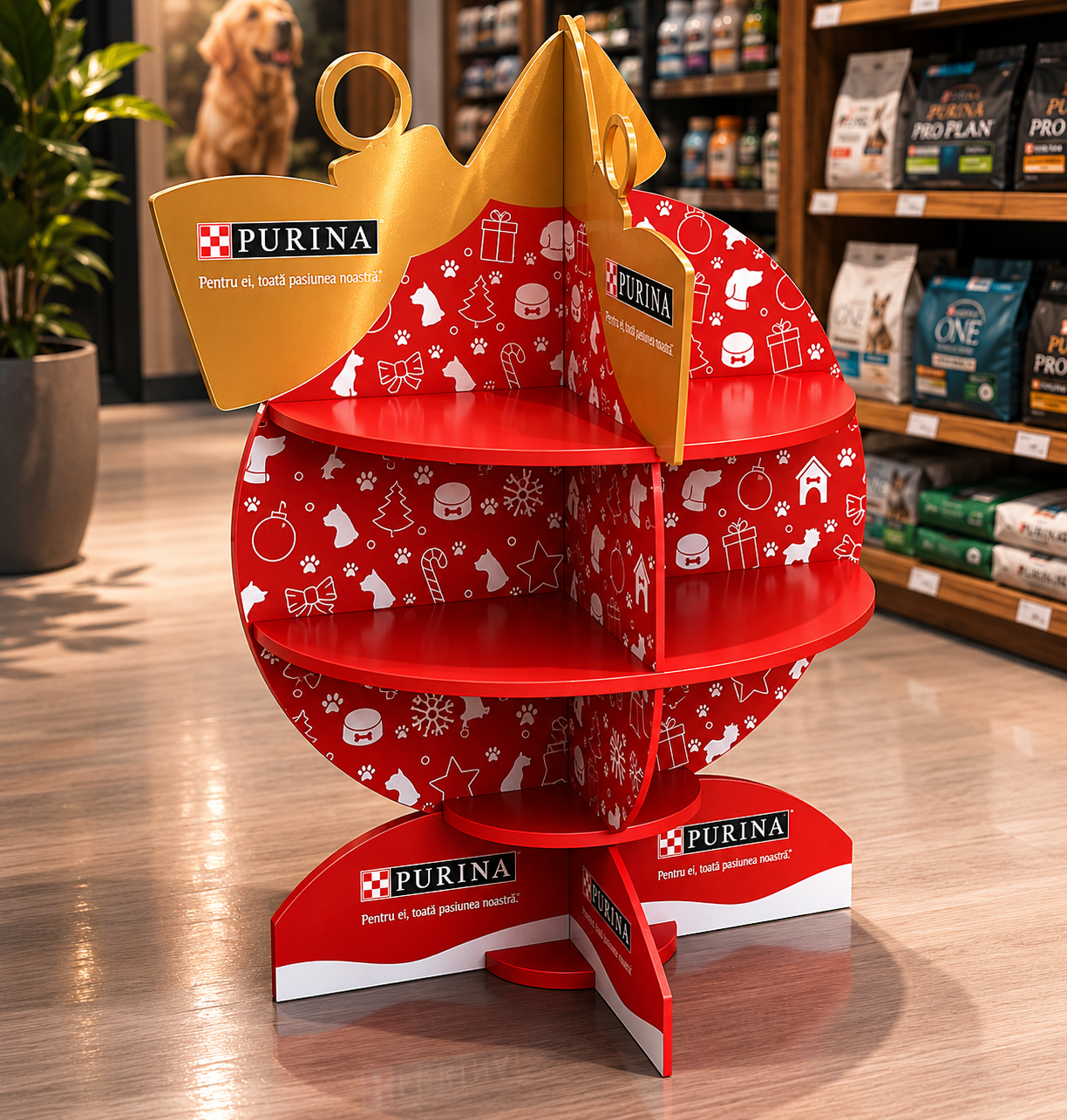 Purina display